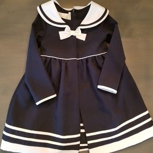 2 piece Girl's Sailor-Style Dress